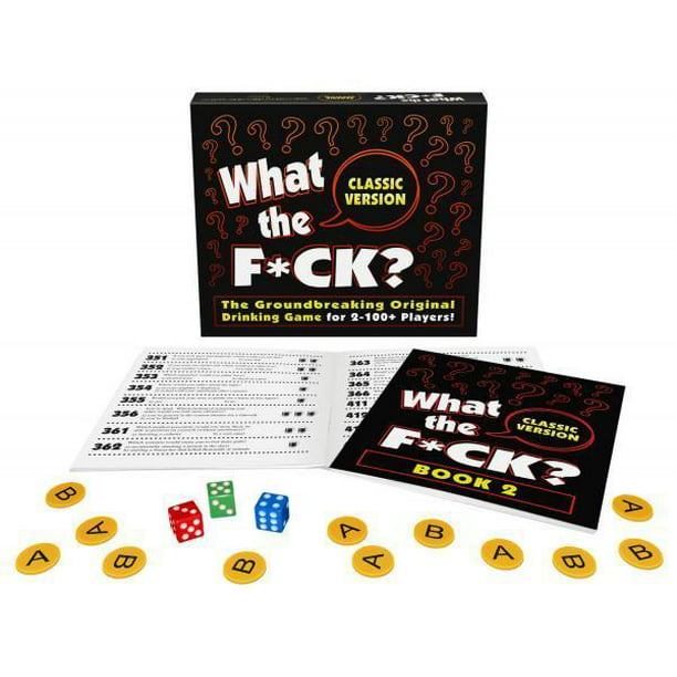 What The F**k Bar Cards Adult Outrageous Fun Group Drinking 200 Questions Game